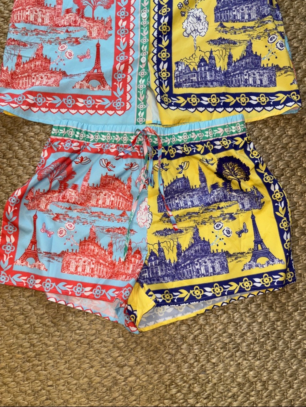 Vibrant Multicolor Patchwork Set - Picture 2 of 7